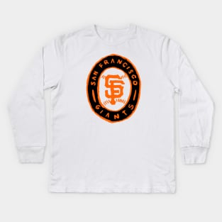 San Francisco Giaaaants 04 Kids Long Sleeve T-Shirt